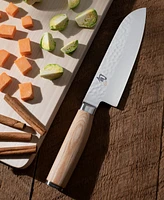 Shun Stainless Steel Premier Blonde 7" Santoku Knife