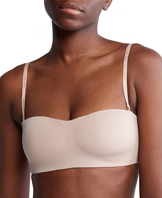 Calvin Klein Women's Form to Body Lightly Lined Bandeau Bra QF7783