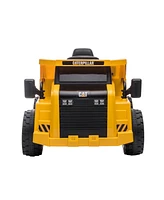 Freddo Cat 12V Dump Truck 1-Seater Ride-On