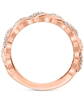 Effy Diamond Chain Link Inspired Statement Ring (7/8 ct. t.w.) in 14k Rose Gold