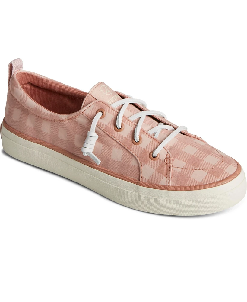 Sperry Women's Crest Vibe Gingham Canvas Sneakers