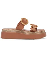 Dolce Vita Women's Rysha Buckled Espadrille Platform Wedge Sandals