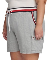 Tommy Hilfiger Plus Size Global Waistband Pull-On Shorts