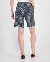 Tommy Hilfiger Women's Printed Hollywood-Waist Short