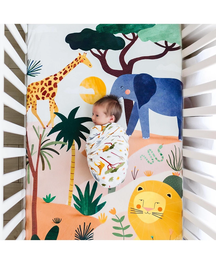 In the Savanna Viscose From Bamboo Swaddle Blanket