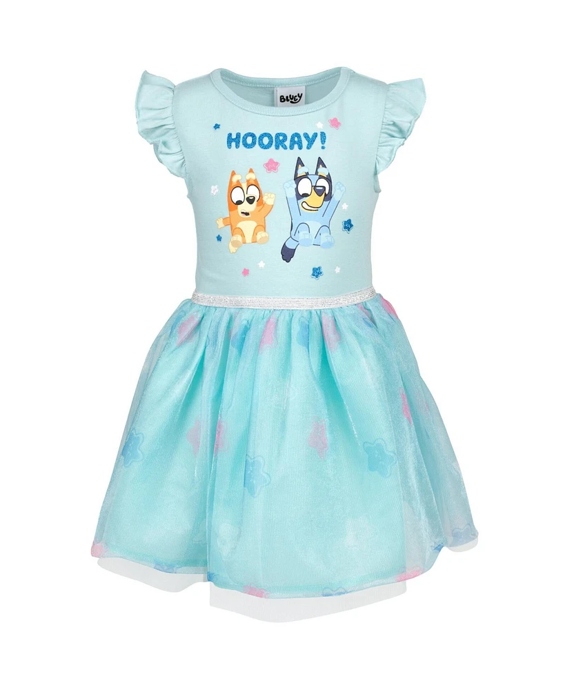 Bluey Toddler Girls Bingo Tulle Dress