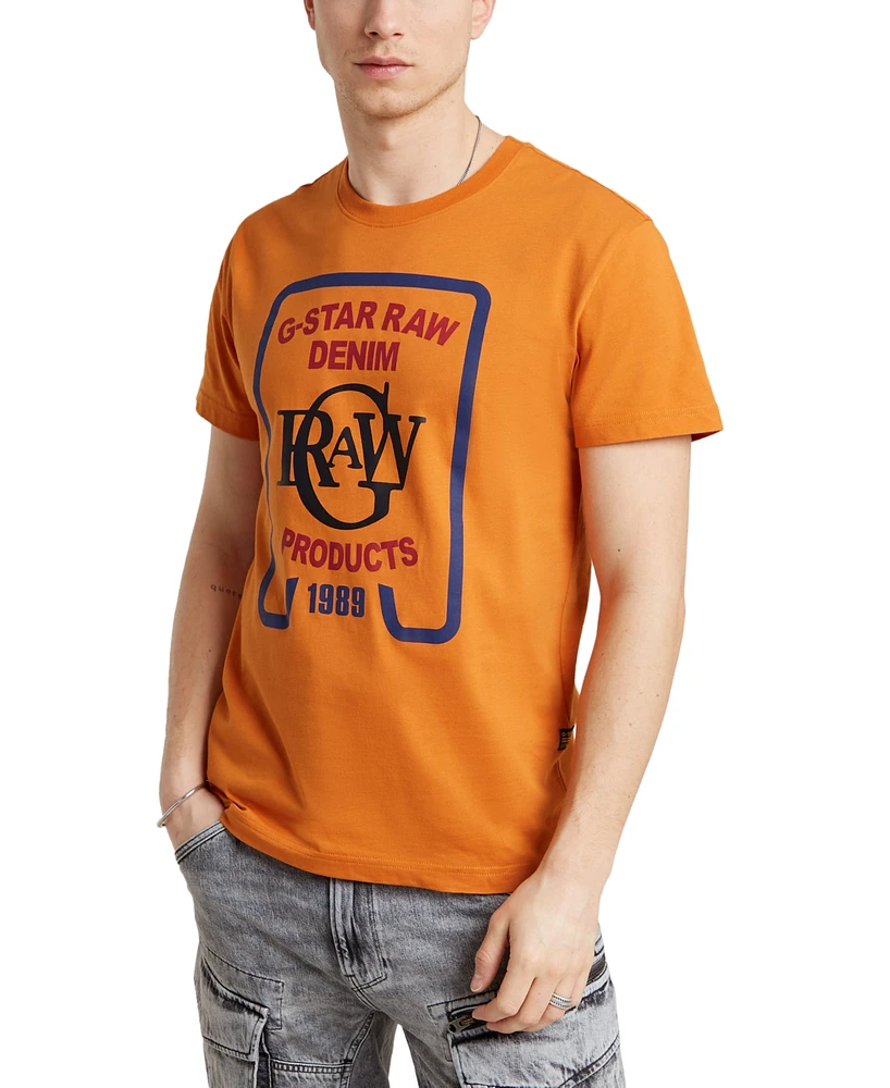 G-Star Raw Men's Logo Graphic T-Shirt