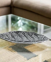 Nearly Natural 16in. Antique Leaf Decorative Accent Tray