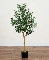 Nearly Natural 4ft. Artificial Olive Tree