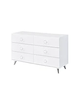 Streamdale Furniture Perse Dresser In White Finish