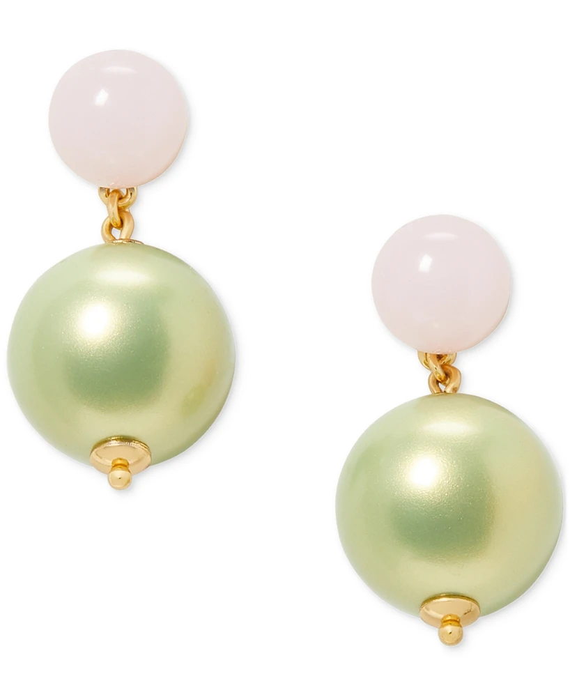 kate spade new york Gold-Tone Bright Spots Drop Earrings