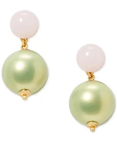 kate spade new york Gold-Tone Bright Spots Drop Earrings