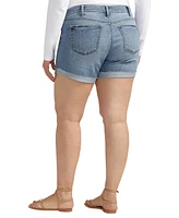 Silver Jeans Co. Plus Boyfriend Mid Rise Short