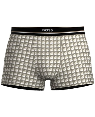 Boss by Hugo Boss Men's Mini Pattern Trunk Underwear