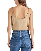 Steve Madden Women's Emersyn Sleeveless Scoop-Neck Bodysuit