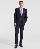 Nautica Men's Modern-Fit Active Stretch Solid Blazer