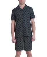 Karl Lagerfeld Paris Men's Woven Geometric Shirt, Created for Macy's