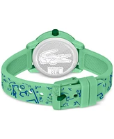 Lacoste Kid's Printed Silicone Strap Watch 33mm