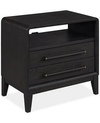 Closeout! Assemblage Open Nightstand