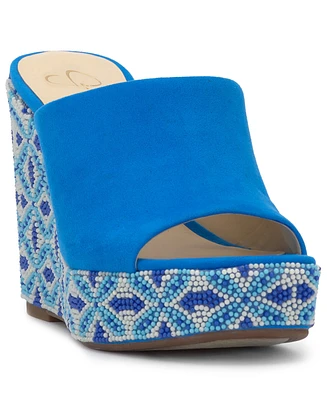 Jessica Simpson Women's Shantelle Platform Wedge Sandals
