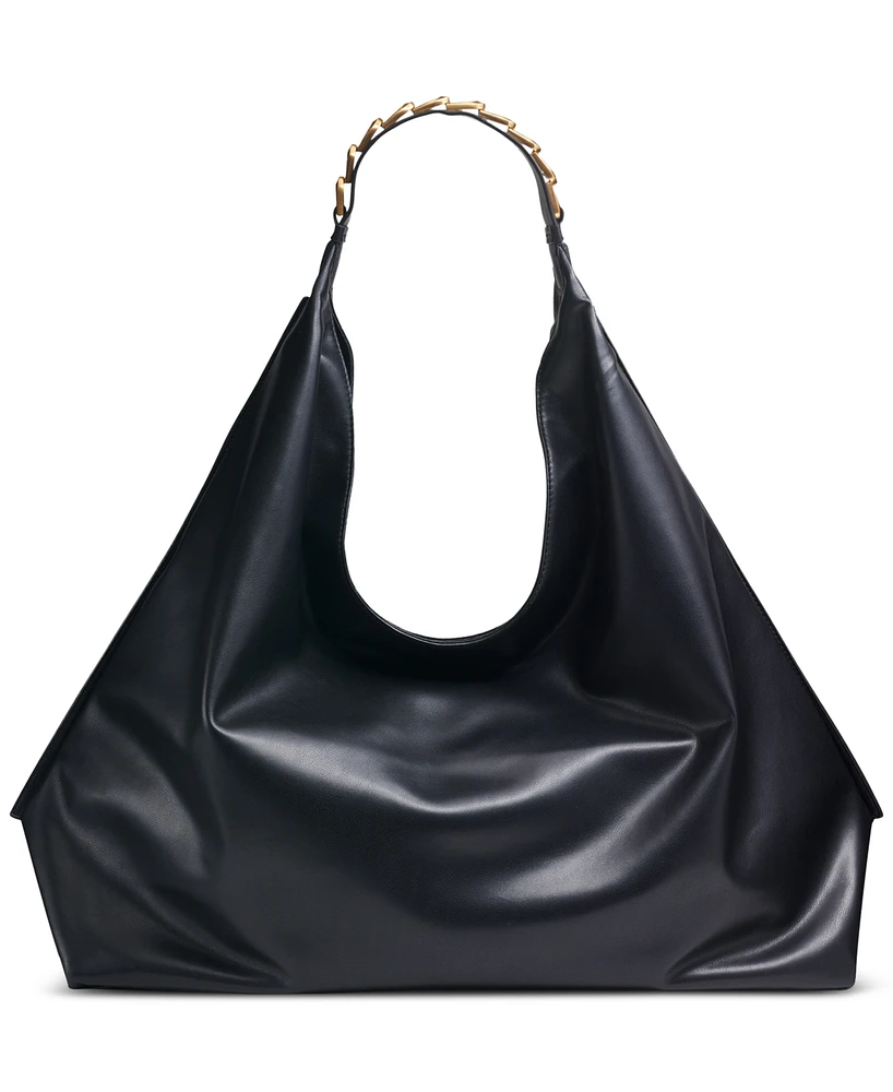 Donna Karan Bellmore Extra Large Hobo With Bezel Strap