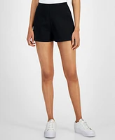 Tinseltown Juniors' High-Rise Pull-On Hot Shorts