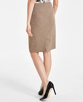 Kasper Women's Snap-Detail Skirt