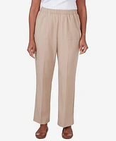 Alfred Dunner Women's Tuscan Sunset Twill Average Length Pants