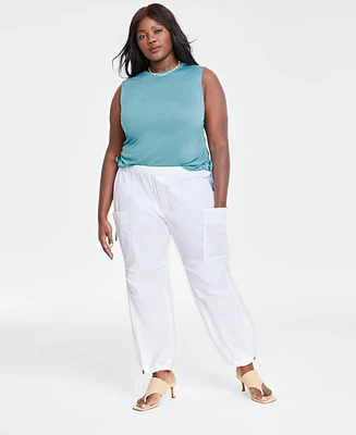 On 34th Trendy Plus Utility Pants, Created for Macy's