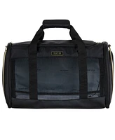 Soft Sided Multi-Entry Collapsible Travel Large Pet Carrier Duffel With Removable Lining