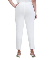Kasper Women's Pull-On Straight-Leg Pants