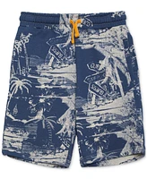 Guess Big Boys Cotton Printed Active Shorts - Pis