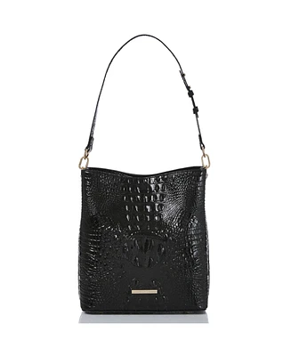 Brahmin Celina Leather Bucket Bag