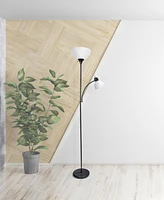 Creekwood Home Essentix 71.5" Tall Traditional 2 Light Mother Daughter Metal Floor Lamp