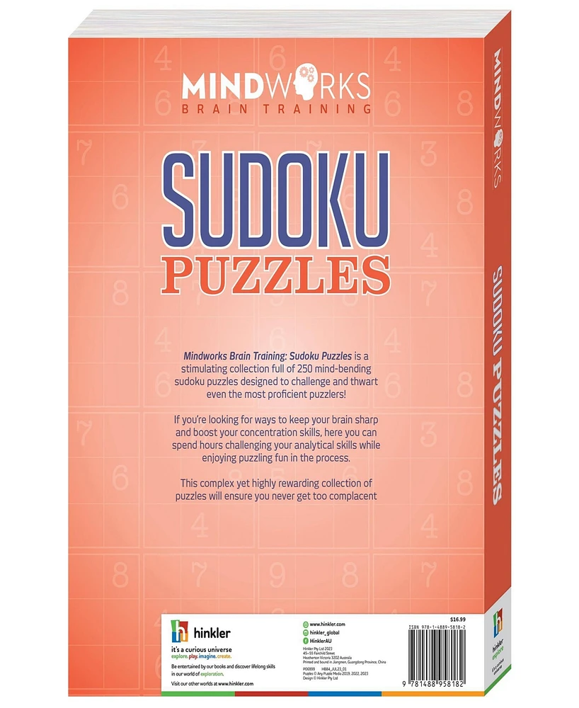 Mindworks - Sudoku Puzzles Puzzle Book