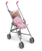 509 Crew - Cotton Candy Pink - Umbrella Doll Stroller
