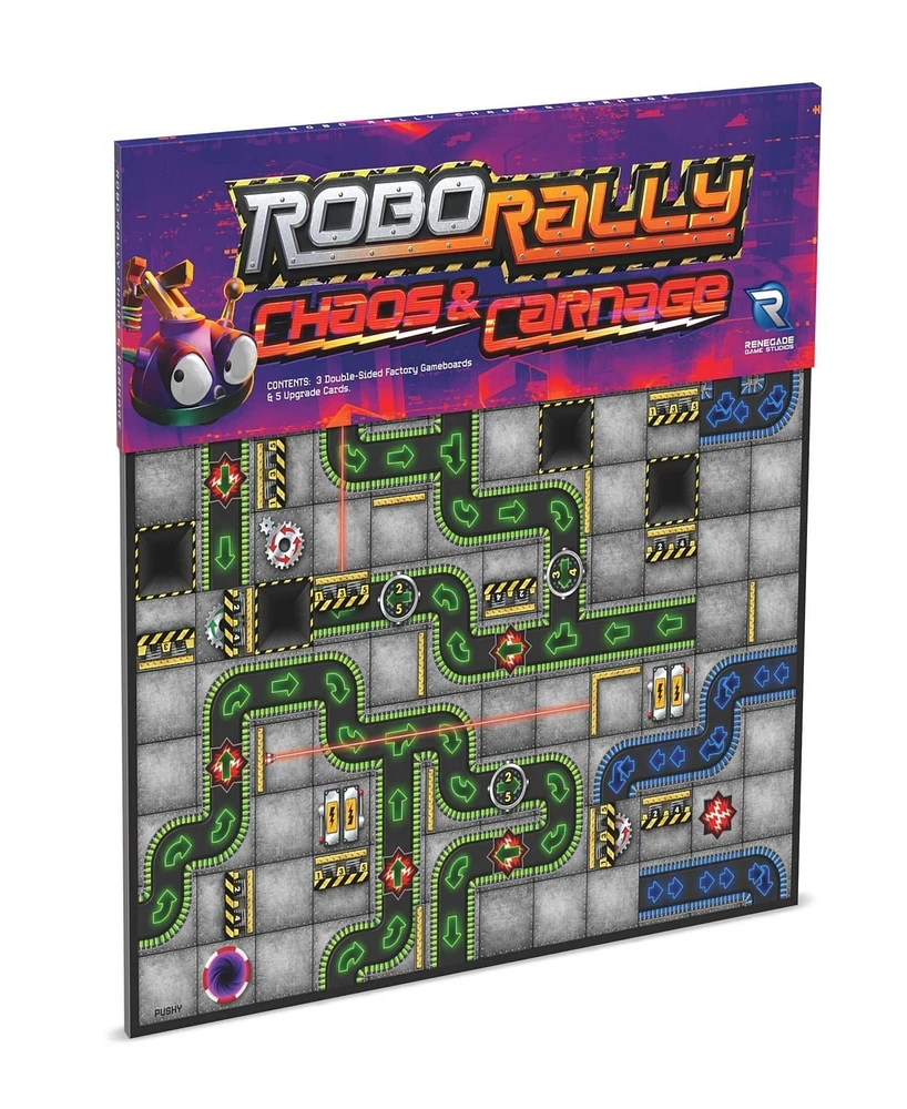 Renegade Game Studios - Robo Rally - Chaos Carnage Expansion Board Game