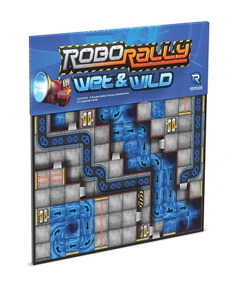 Renegade Game Studios - Robo Rally - Wet Wild Expansion Board Game