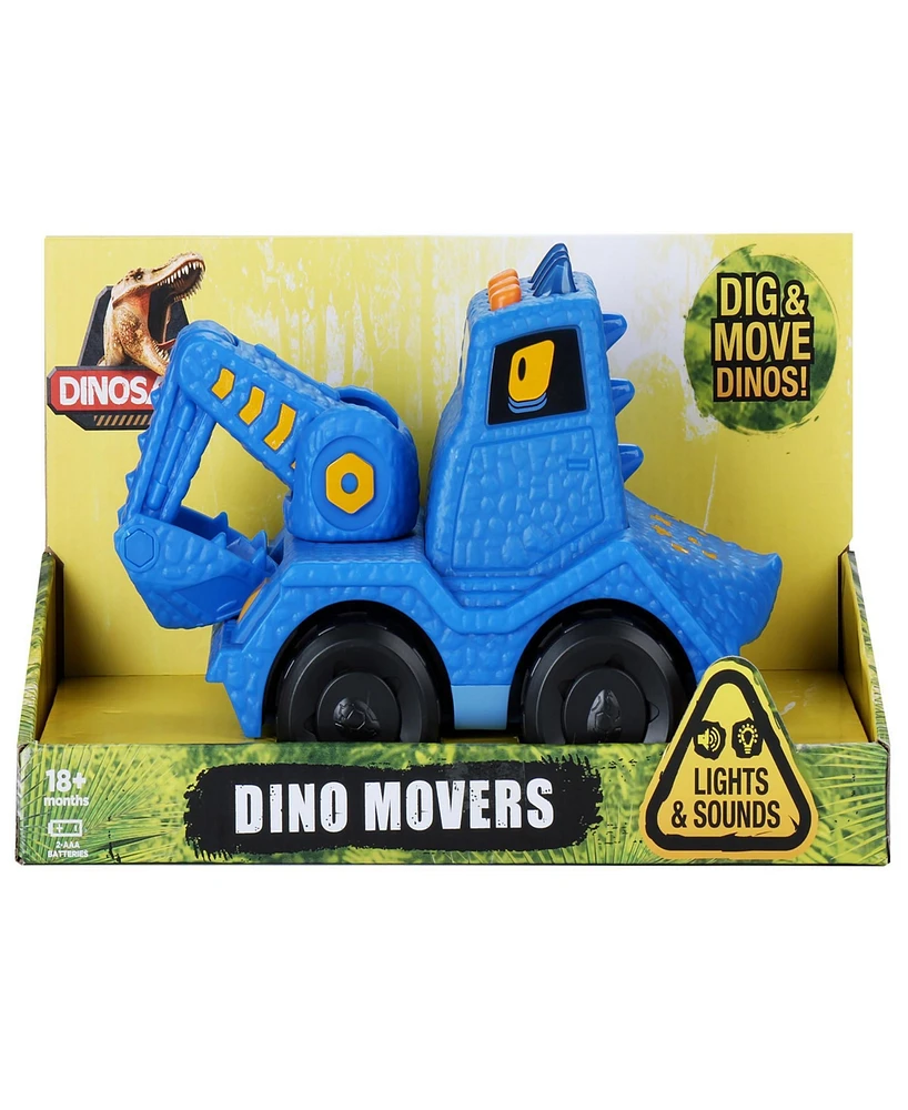 Kid Galaxy Dino Mover Excavator Vehicle Set