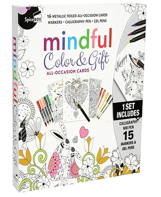 Sketch Plus - Mindful Color and Gift All-Occasion Cards Kit