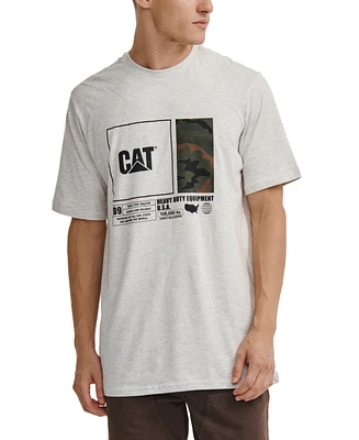 Caterpillar Men's Urban Camo Graphic T-shirt