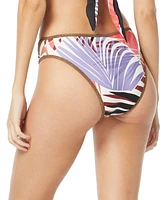 Vince Camuto Women's Printed Reversible Bikini Bottoms