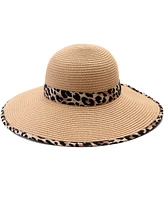 Vince Camuto Floppy Framer Hat with Ribbon Trim