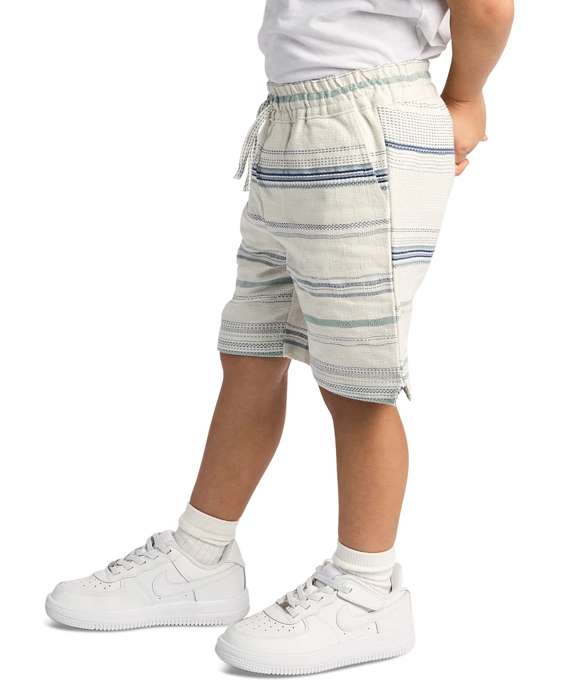 Sovereign Code Toddler & Little Boys Passport Striped Shorts