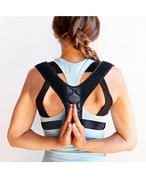 Pursonic Adjustable Posture Corrector Upper Back, Neck and Clavicle Support