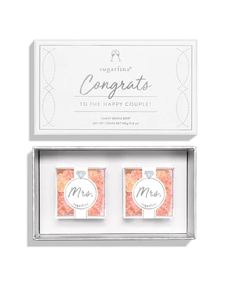 Sugarfina Mrs. Mrs. Congrats to the Happy Couple Candy Bento Box, 2 Piece