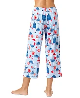 Hue Women's Tipsy In Tucket Capri Pajama Pants