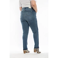 Slink Jeans Plus Size High Rise Boyfriend Jeans