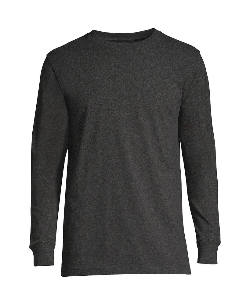 Lands' End Men's Tall Super-t Long Sleeve T-Shirt