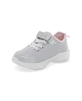 Carter's Little Girls Ohio hook and Loop Grey Shoe